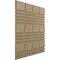 Ekena Millwork 19 5/8in. W x 19 5/8in. H Stacked EnduraWall Decorative 3D Wall Panel Covers 2.67 Sq. Ft. WP20X20SDECE - alternate 5
